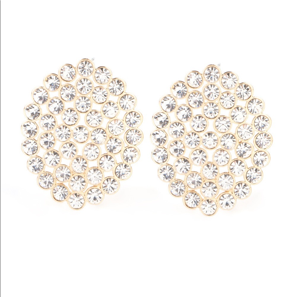 Gold Hive Earrings